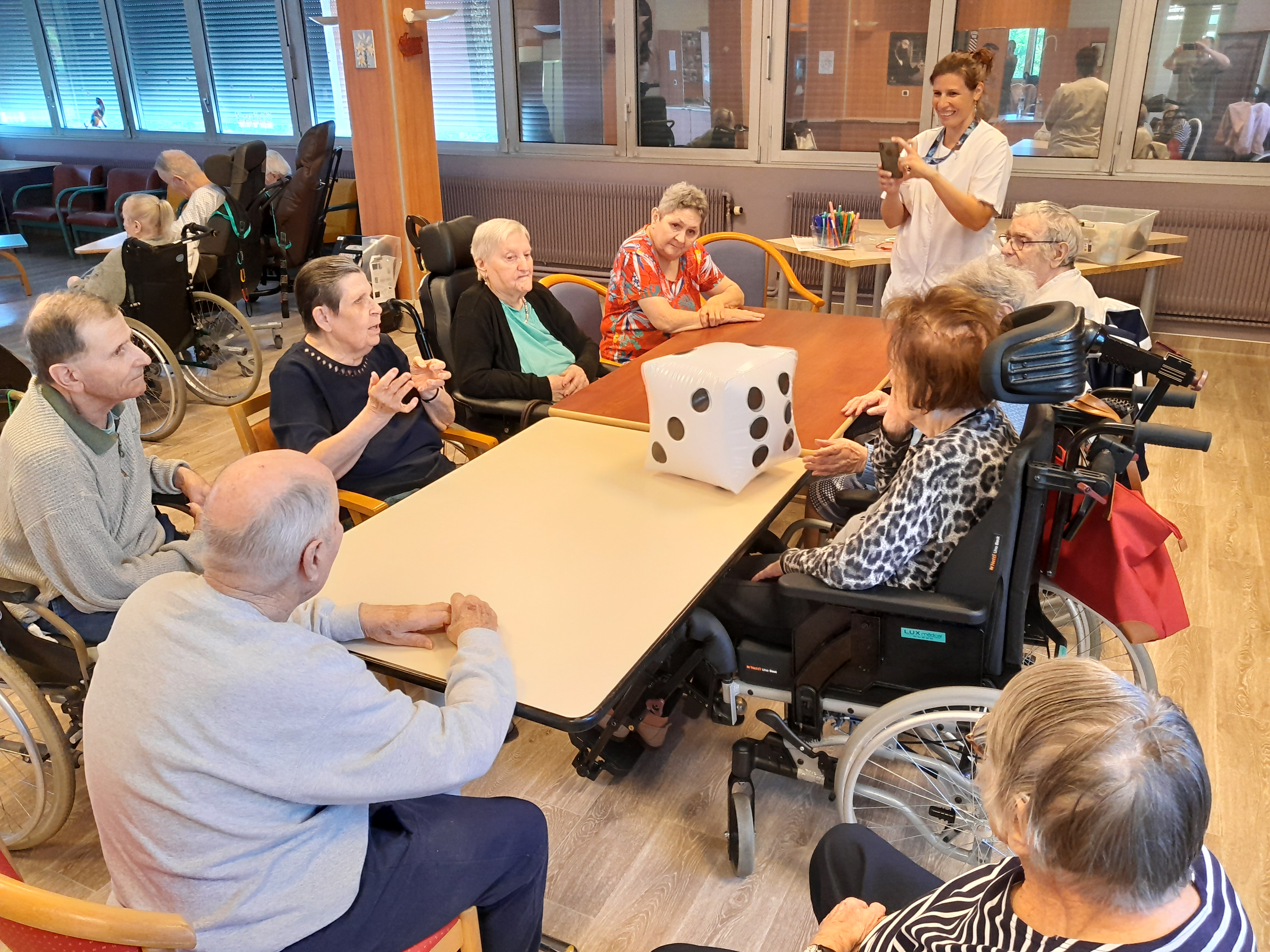 Atelier hygiène des mains aux EHPAD