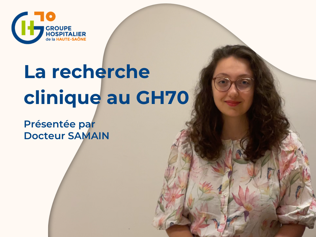 Le service d’urgences du GH70 impliqué dans la recherche clinique
